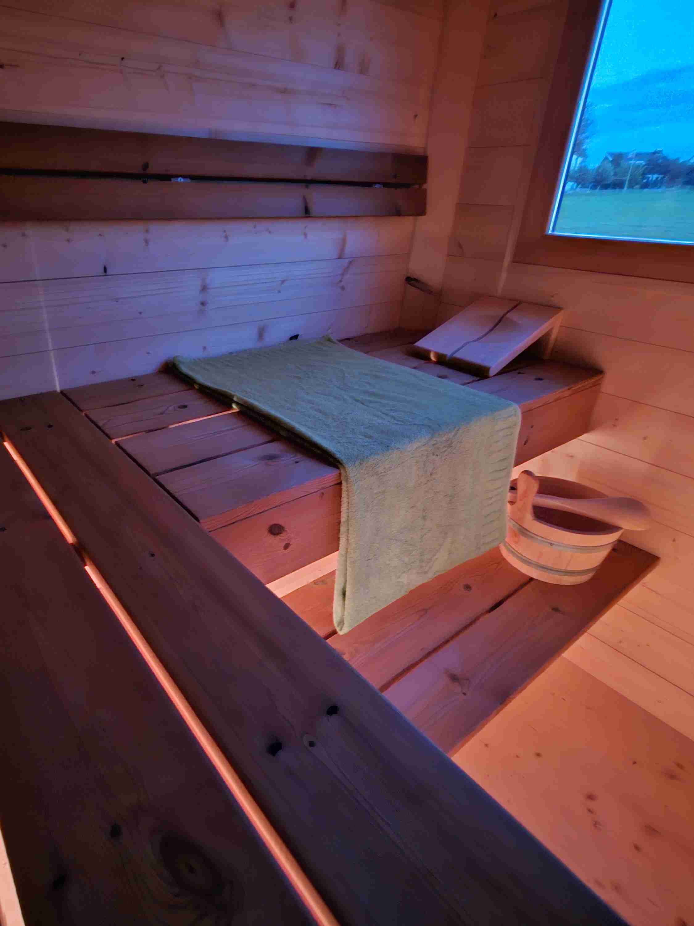 Bild mobile Sauna