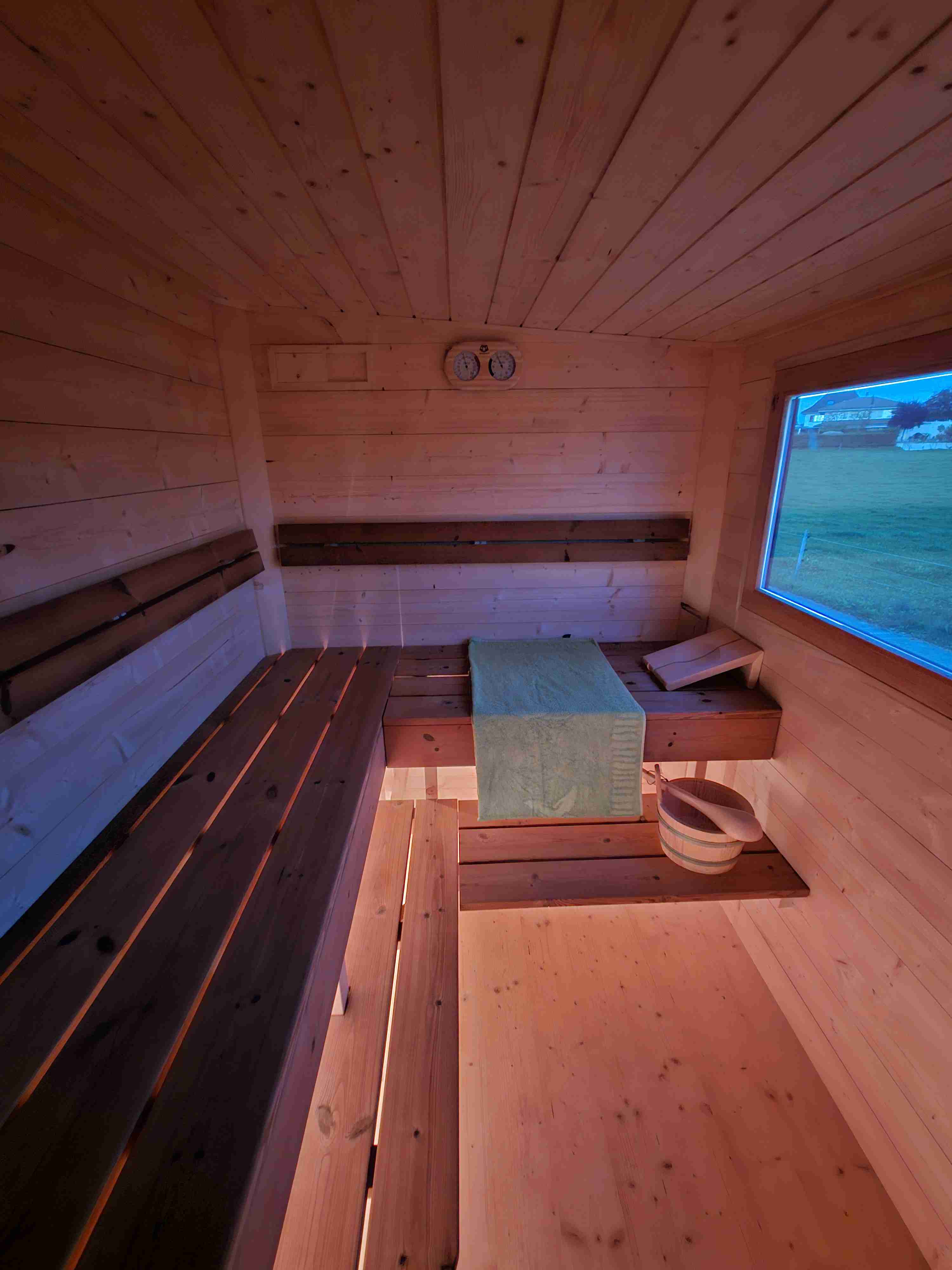 Bild mobile Sauna